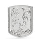 Aston Villa FC Silver Plated Formed Cufflinks