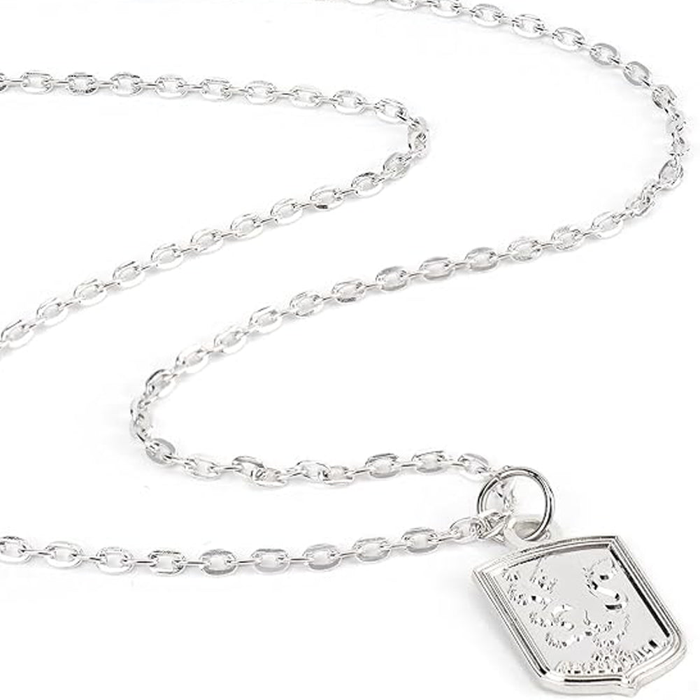 Aston Villa FC Silver Plated Boxed Pendant CR
