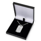 Aston Villa FC Engraved Dog Tag & Chain