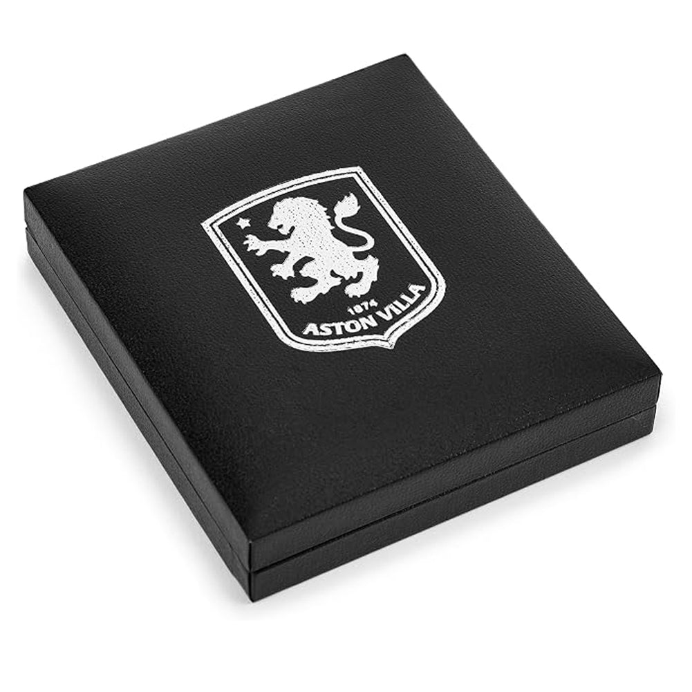 Aston Villa FC Engraved Dog Tag & Chain