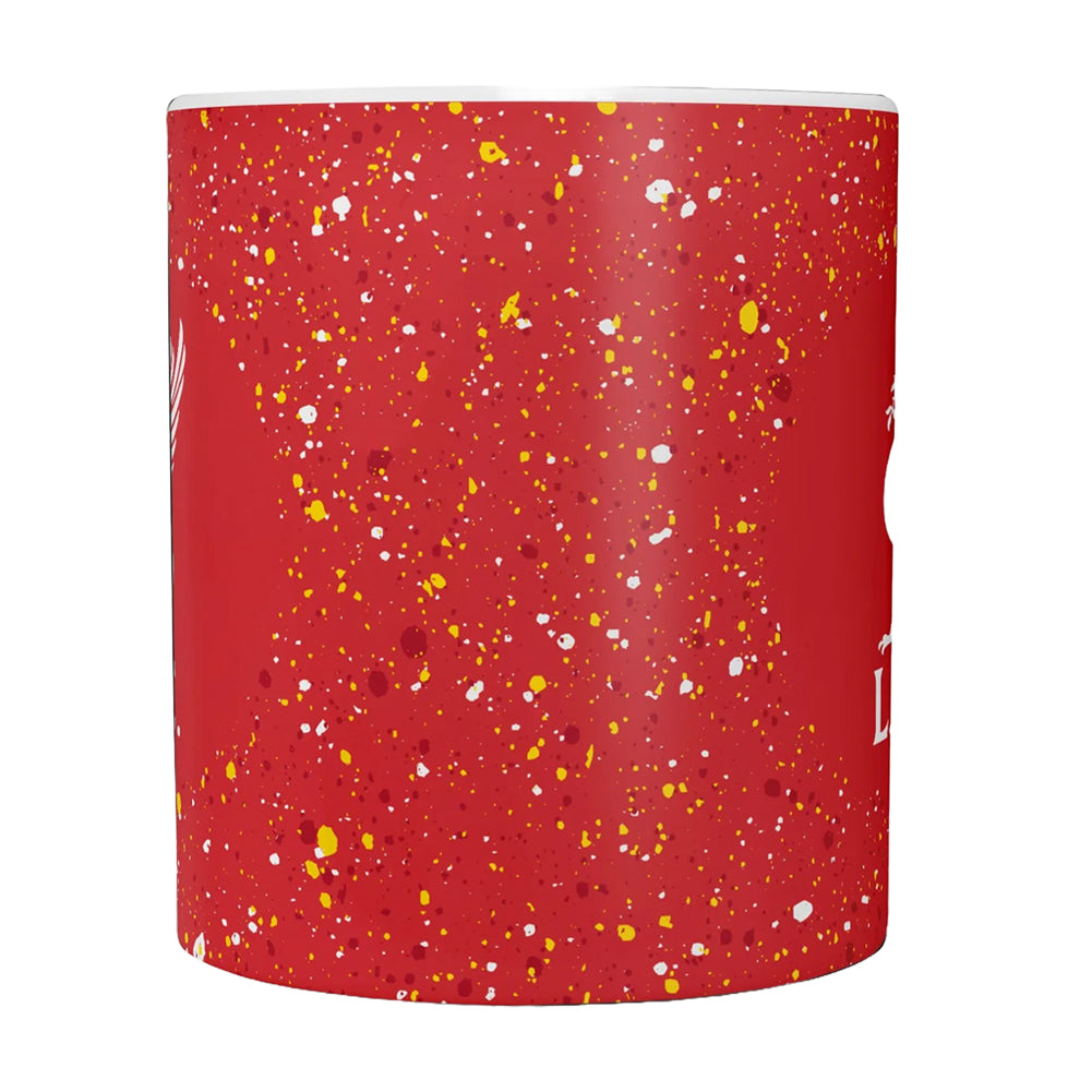 Liverpool FC Paint Splatter Mug