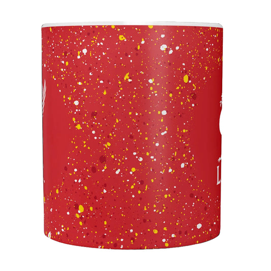 Liverpool FC Paint Splatter Mug