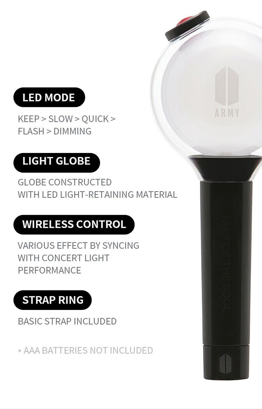 BTS Official Light Stick SE - MAP of The Soul