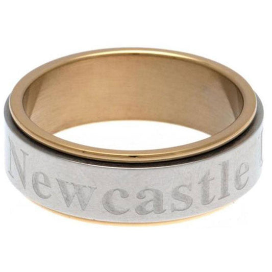 Newcastle United FC Bi Colour Spinner Ring XXX-Large