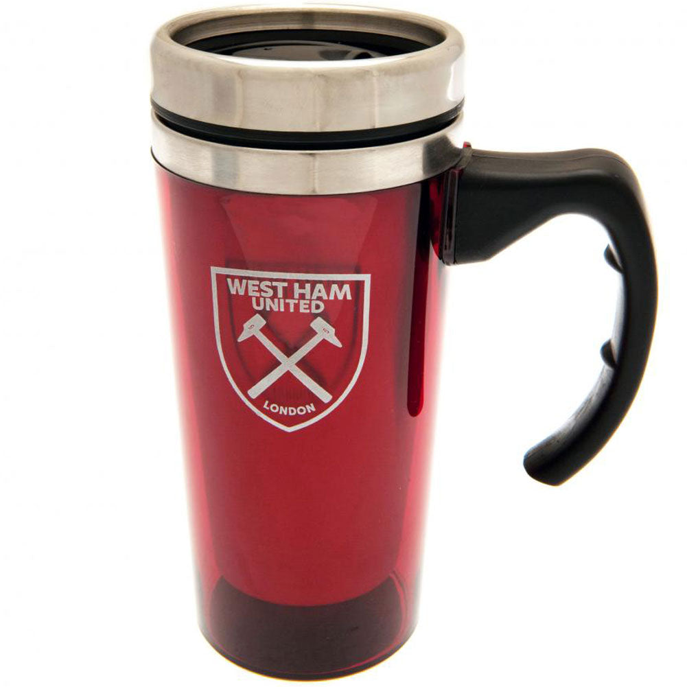 West Ham United FC Handled Travel Mug
