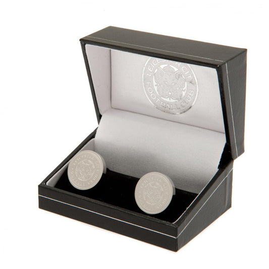 Leicester City FC Stainless Steel Formed Cufflinks