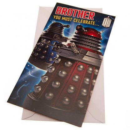 Doctor Who Birthday Card Brother