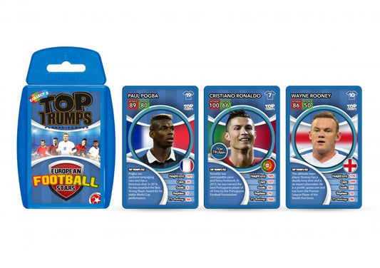 Euro Football Stars Top Trumps