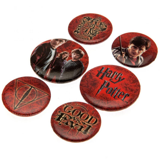 Harry Potter Button Badge Set Logo