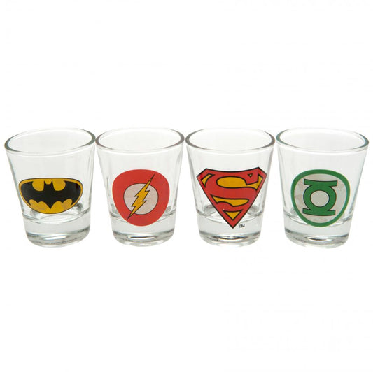 DC Comics 4pk Shot Glass Set