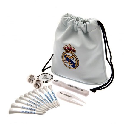 皇家马德里足球俱乐部手提包高尔夫礼品套装