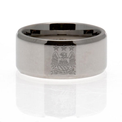 Manchester City FC Band Ring Small EC