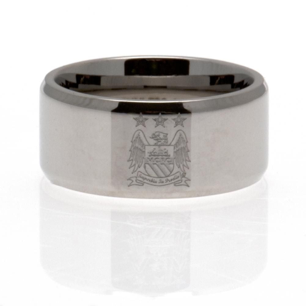 Manchester City FC Band Ring Large EC