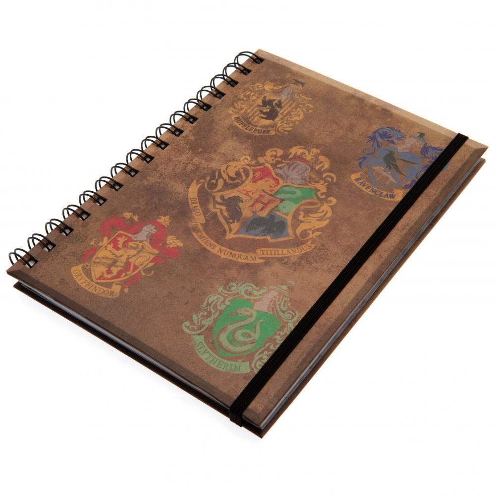 Harry Potter Notebook House Crests