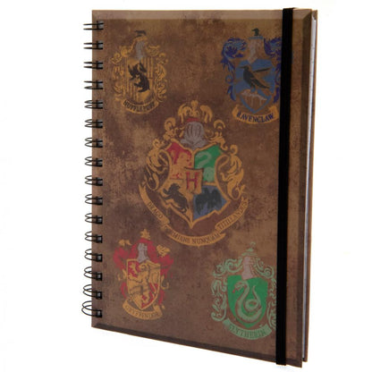 Harry Potter Notebook House Crests