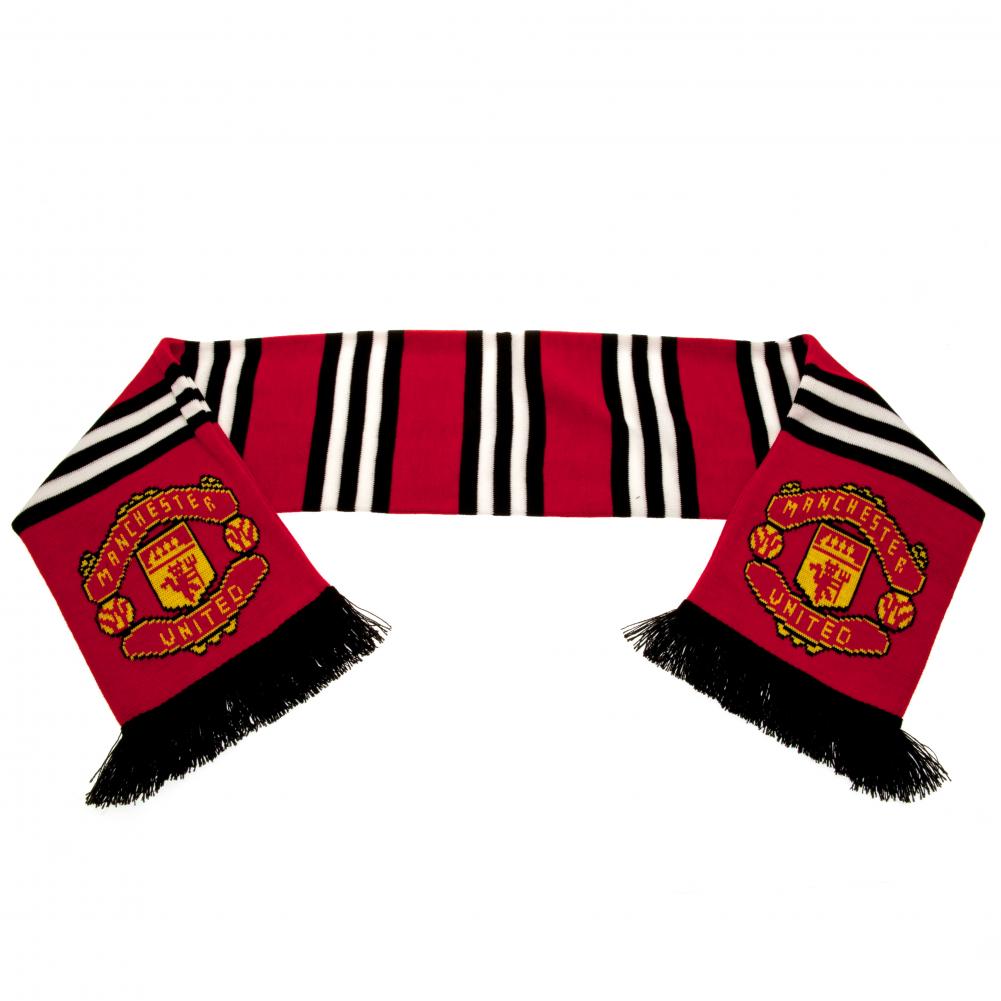 Manchester United FC Stripe Scarf