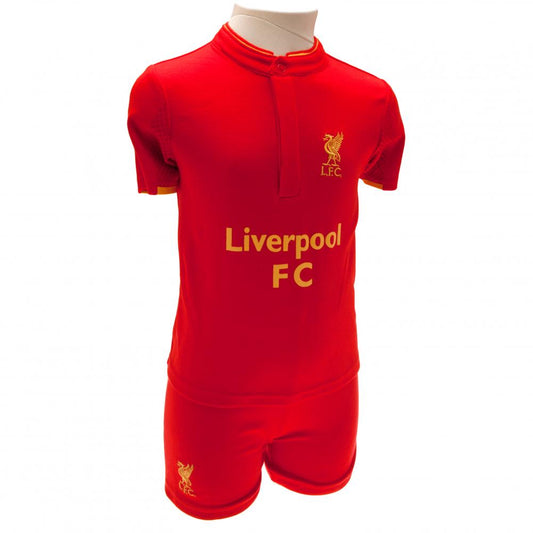 Liverpool FC Shirt & Short Set 12/18 mths GD