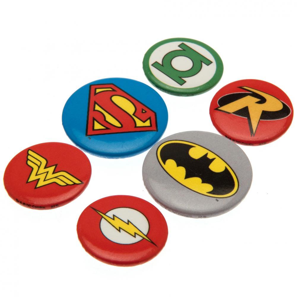 DC Comics Button Badge Set