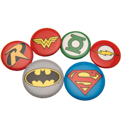 DC Comics Button Badge Set