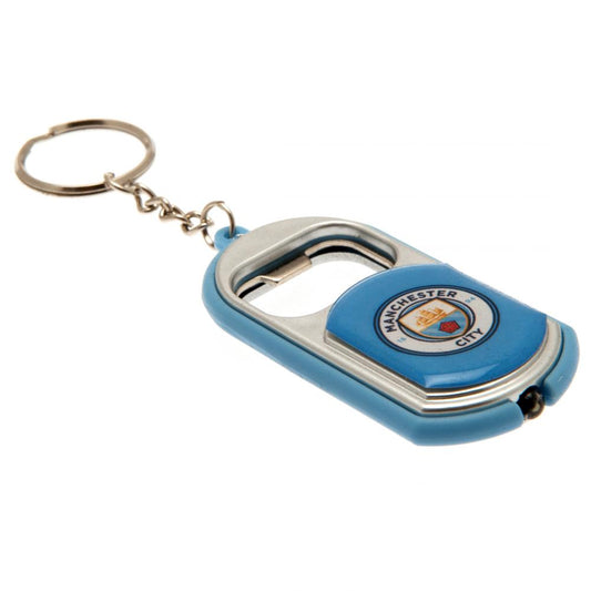 Manchester City FC Keyring Torch Bottle Opener