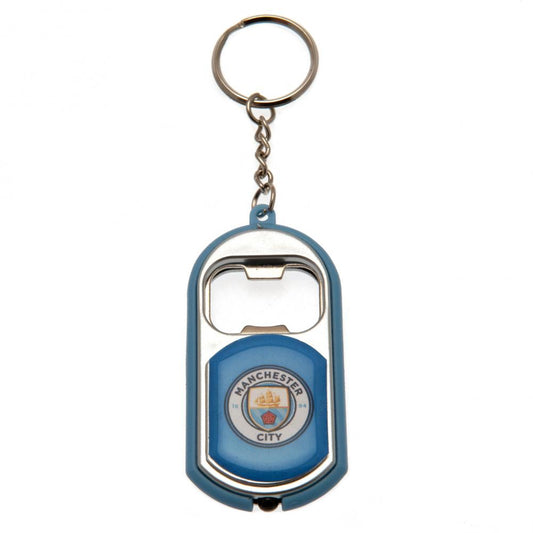 Manchester City FC Keyring Torch Bottle Opener