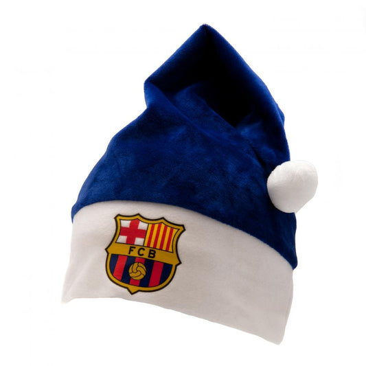 FC Barcelona Santa Hat