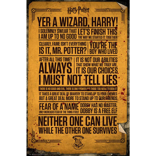 Harry Potter Poster Quotes 263