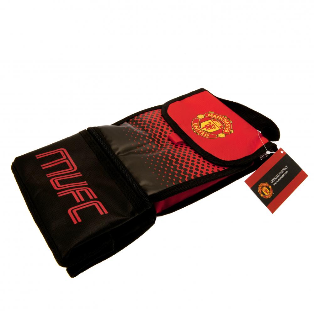 Manchester United FC 2 Pocket Lunch Bag
