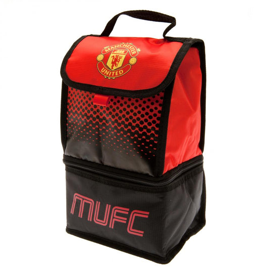 Manchester United FC 2 Pocket Lunch Bag