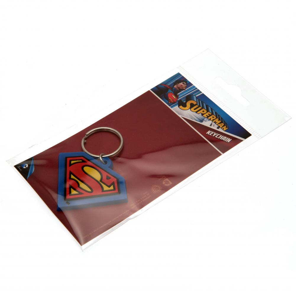 スーパーマン PVC キーリング