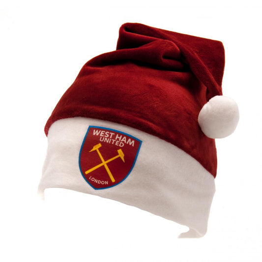 西汉姆联足球俱乐部圣诞帽