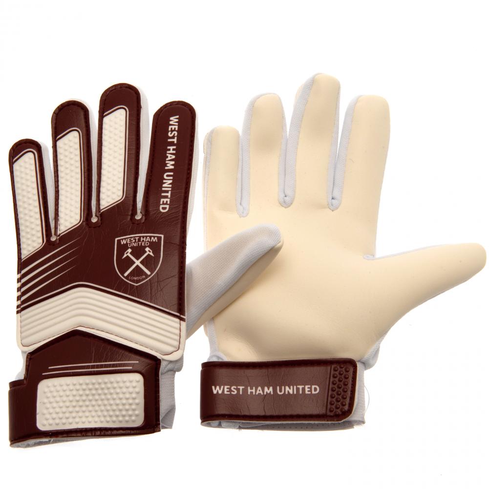 West Ham United FC Goalkeeper Gloves Yths