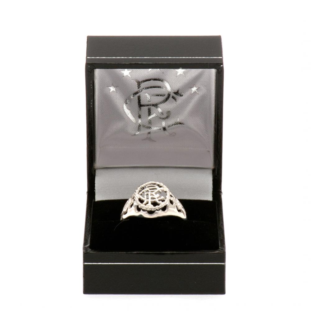 Rangers FC Sterling Silver Ring Large