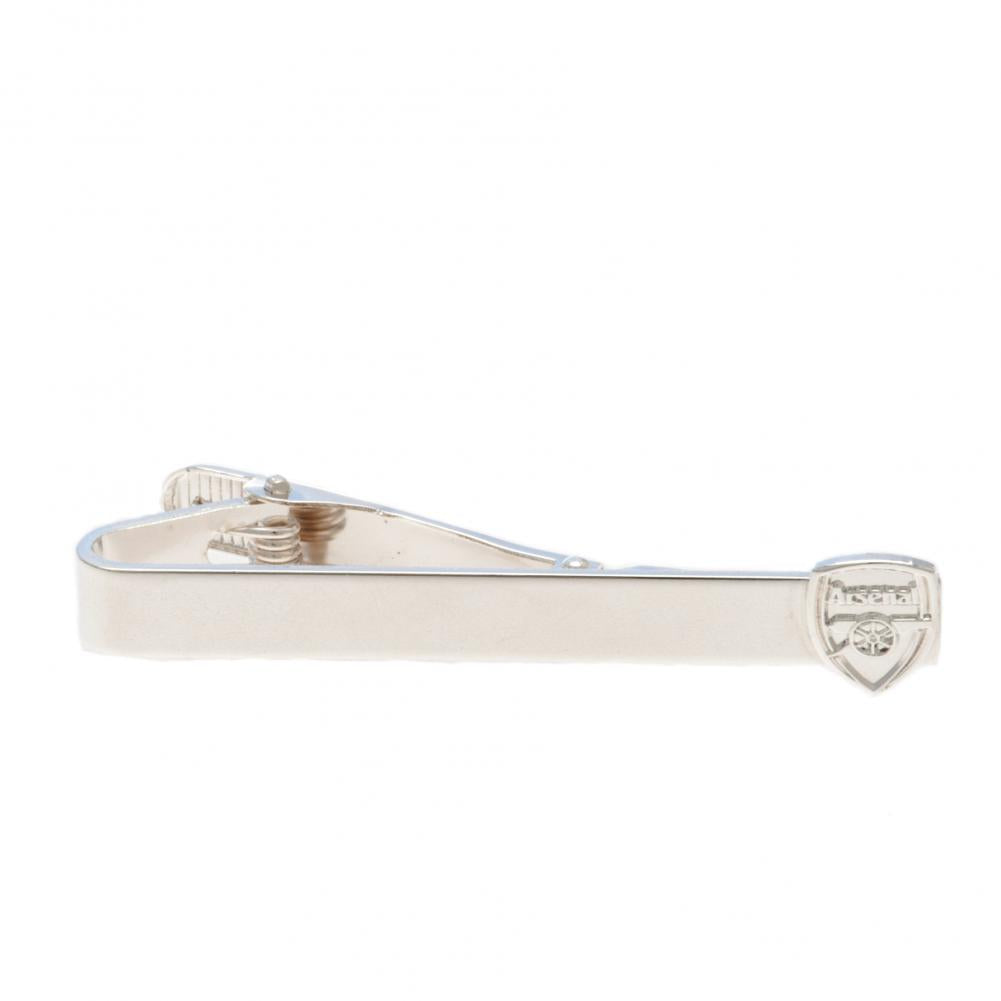 Arsenal FC Silver Plated Tie Slide