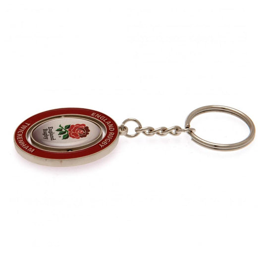 England RFU Spinner Keyring