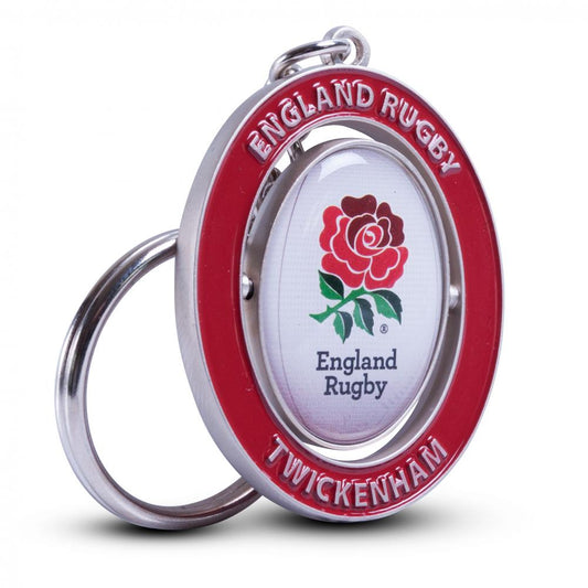 England RFU Spinner Keyring