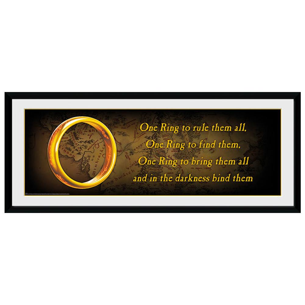 The Lord Of The Rings Picture One Ring 30 x 12