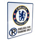 Chelsea FC No Parking Sign