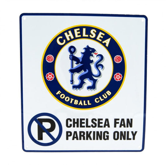 Chelsea FC No Parking Sign