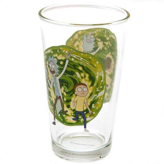 Rick And Morty Large Glass