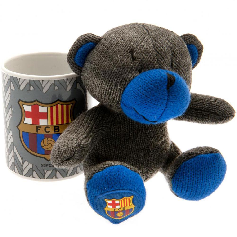 FC Barcelona Mug & Bear Set