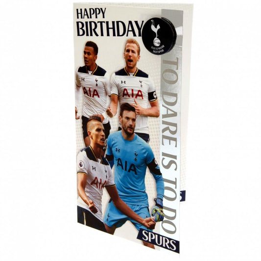 Tottenham Hotspur FC Birthday Card Players
