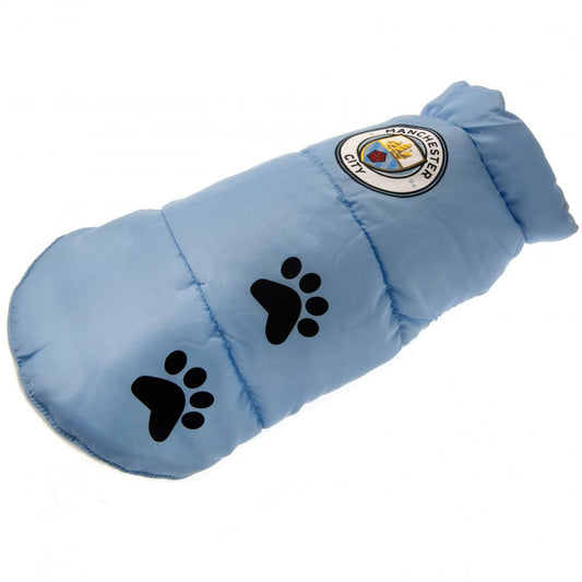 Manchester City FC Dog Coat Medium