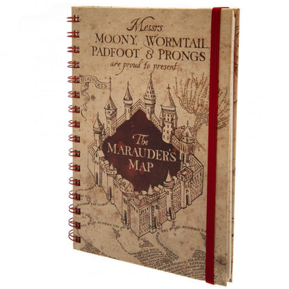 Harry Potter Notebook Marauders Map