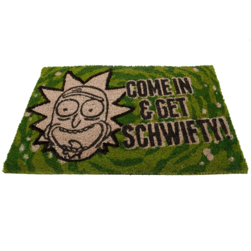 Rick And Morty Doormat Schwifty