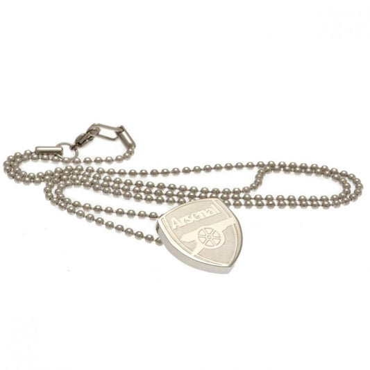 Arsenal FC Stainless Steel Pendant & Chain