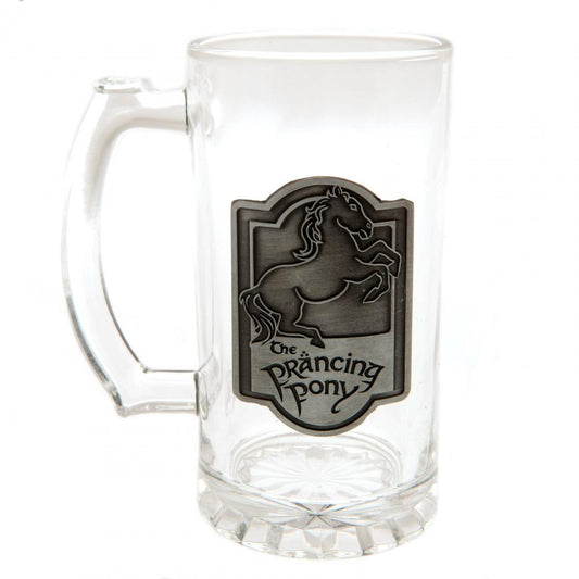 The Lord Of The Rings Glass Tankard Prancing Pony