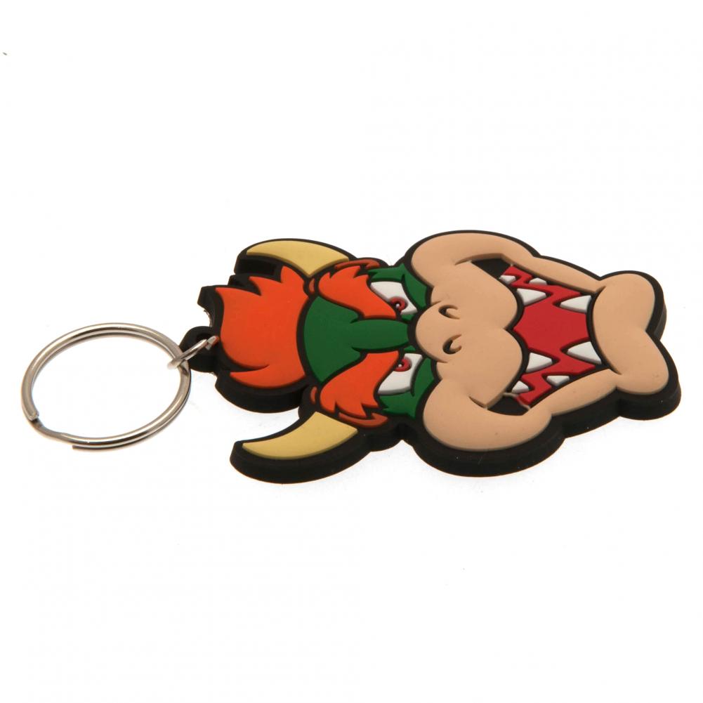 Super Mario PVC Keyring Bowser