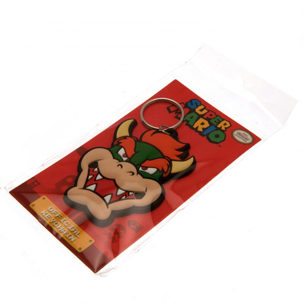 Super Mario PVC Keyring Bowser