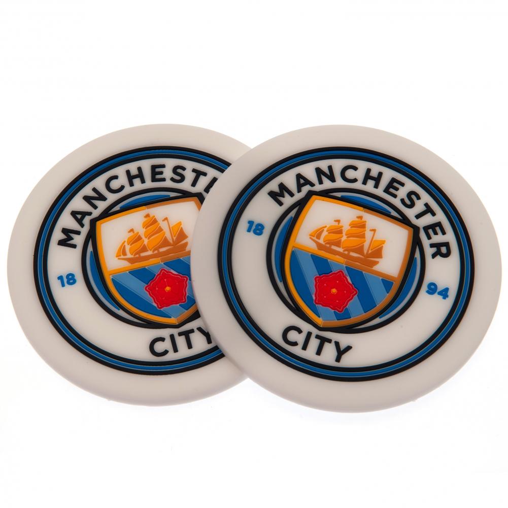 Manchester City FC 2pk Coaster Set